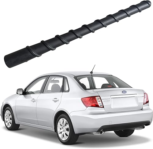 Antena de goma espiral flexible de 7 pulgadas para Subaru Impreza (2008-2011), Subaru Impreza STI (2008-2014), Subaru Impreza WRX (2008-2014), a