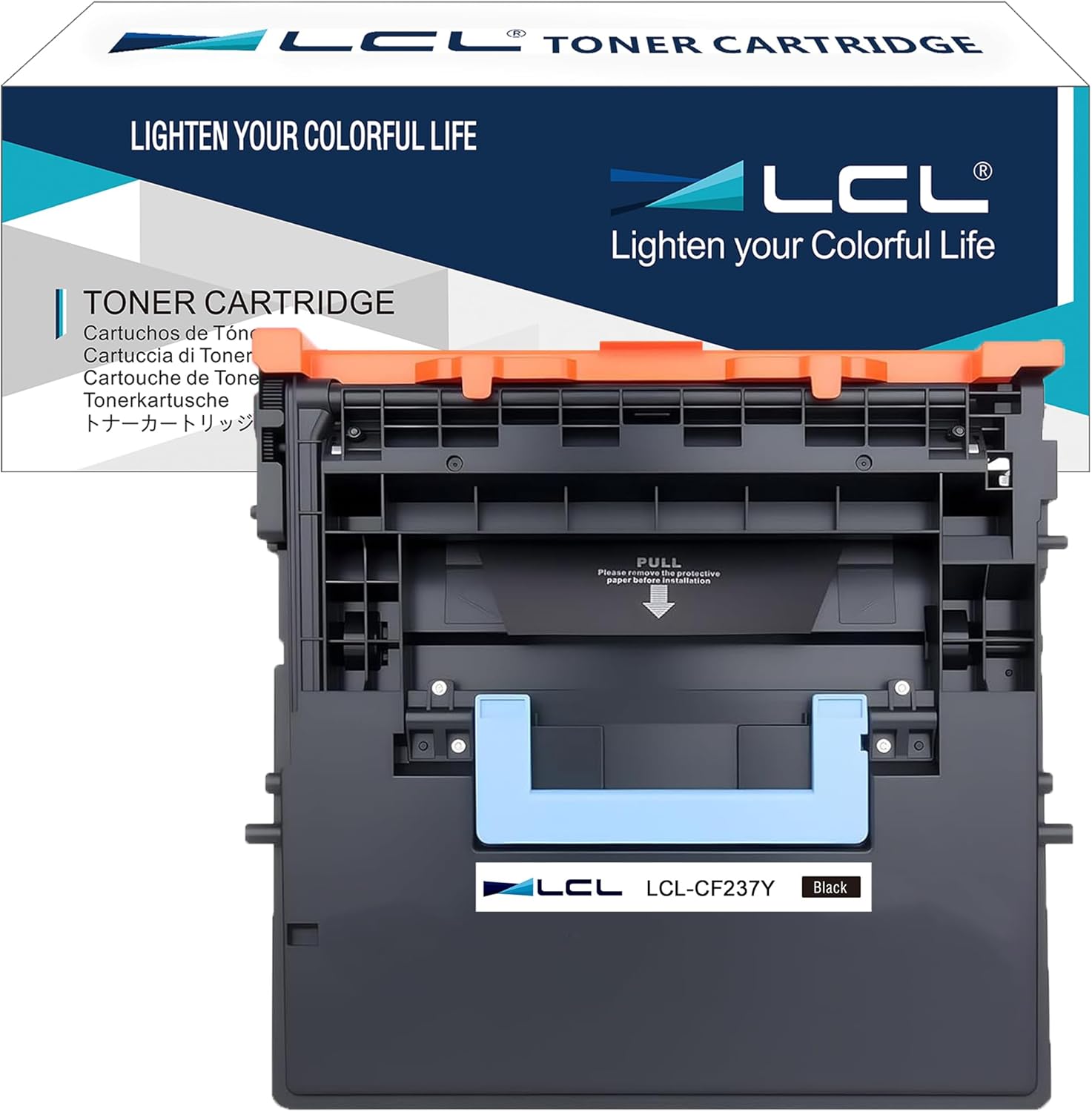 LCL Compatible 37X High-Yield Toner Cartridge Replacement for HP 37X CF237X 37A CF237A 25000 Pages Enterprise M608 M608n M608dn M608x M609 MFP M631 M632 M633 Printer (Black, 1-Pack)