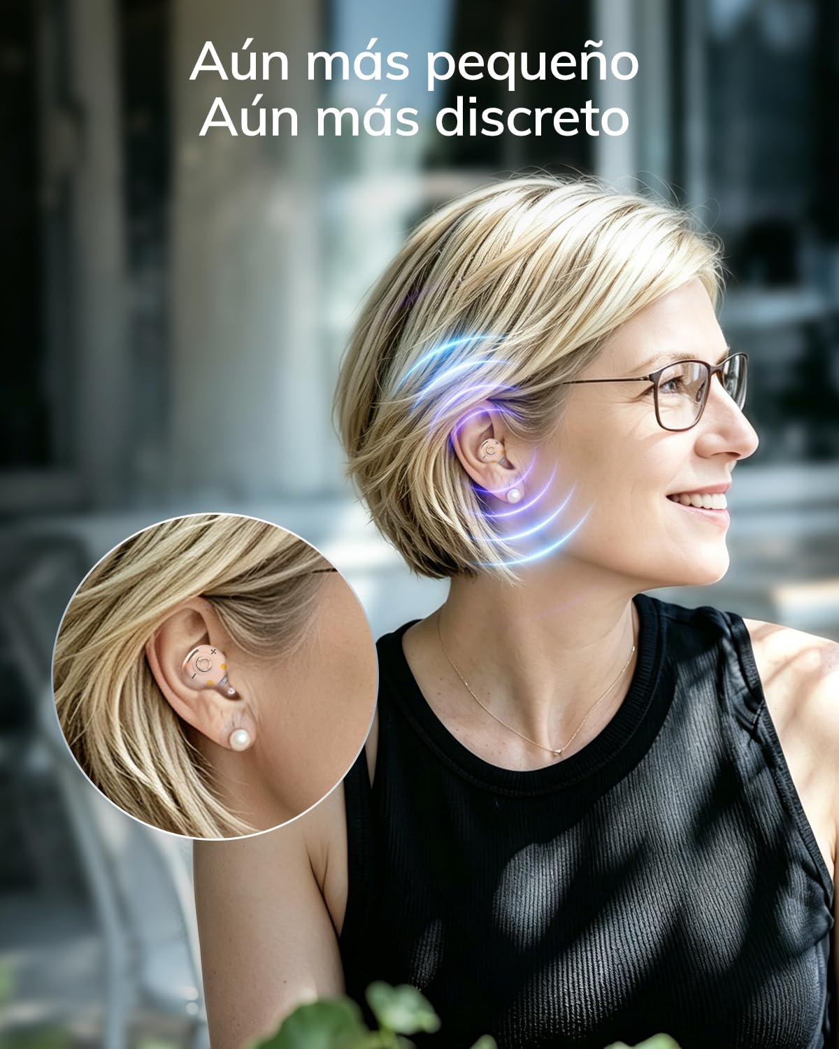 Dispositivos de audio intraauriculares recargables,Activación automática
