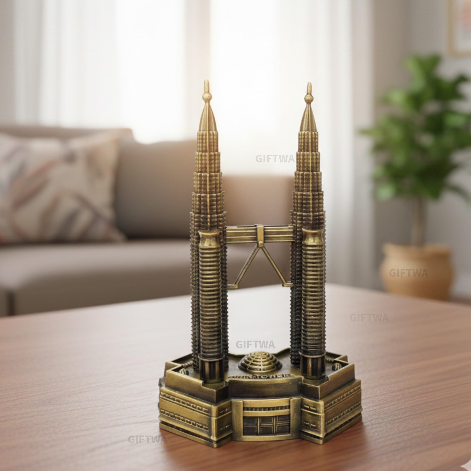 Buy GIFTWA Malaysia Twin Tower Monument Showepiece Miniature