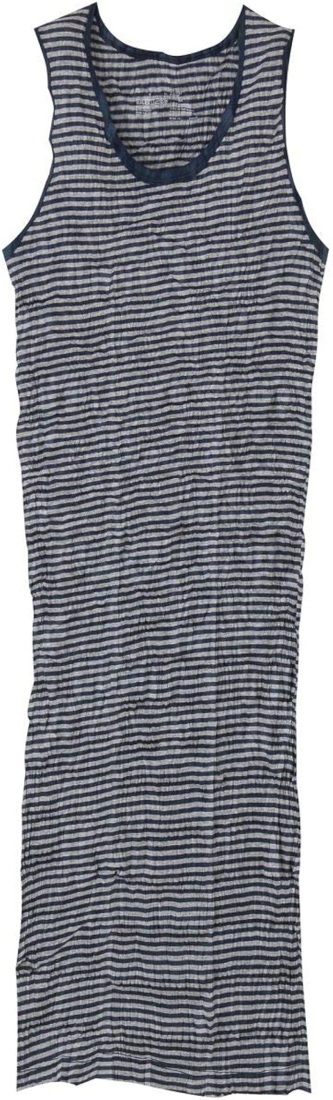 Amazon Co Jp 無印良品 オーガニックコットン圧縮ボーダーワンピース レディース ネイビー ボーダー 日本 M 日本サイズm相当 服 ファッション小物