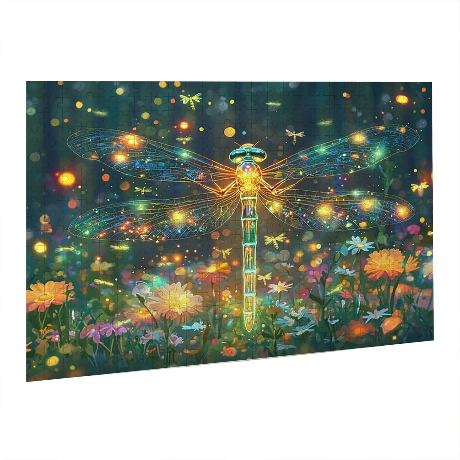 Jigsaw Puzzle, 6000 Pezzi Puzzle Classici, Libellula Puzzle Rilassamento Intelligence, Mpossibile Difficile Puzzle Impegnativo per Adulti Puzzle Gioco Familiare, Regalo per Amore Amico fr0-702