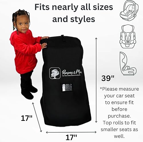 Miniatura 2 de Bolsa de viaje para asiento de automóvil para avión  Funda de asiento de automóvil para viajes en avión  Bolsa de viaje para asiento de automóvil