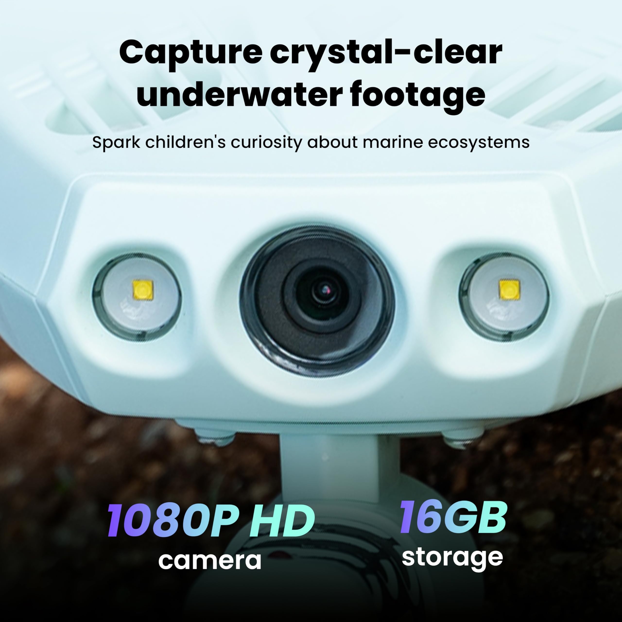 DORY EXPLORE treasure-hunting photography and videography underwater drone, metal detector & net bag, Bluetooth RC, uncovers the secrets of the ocean and experience underwater Adventure