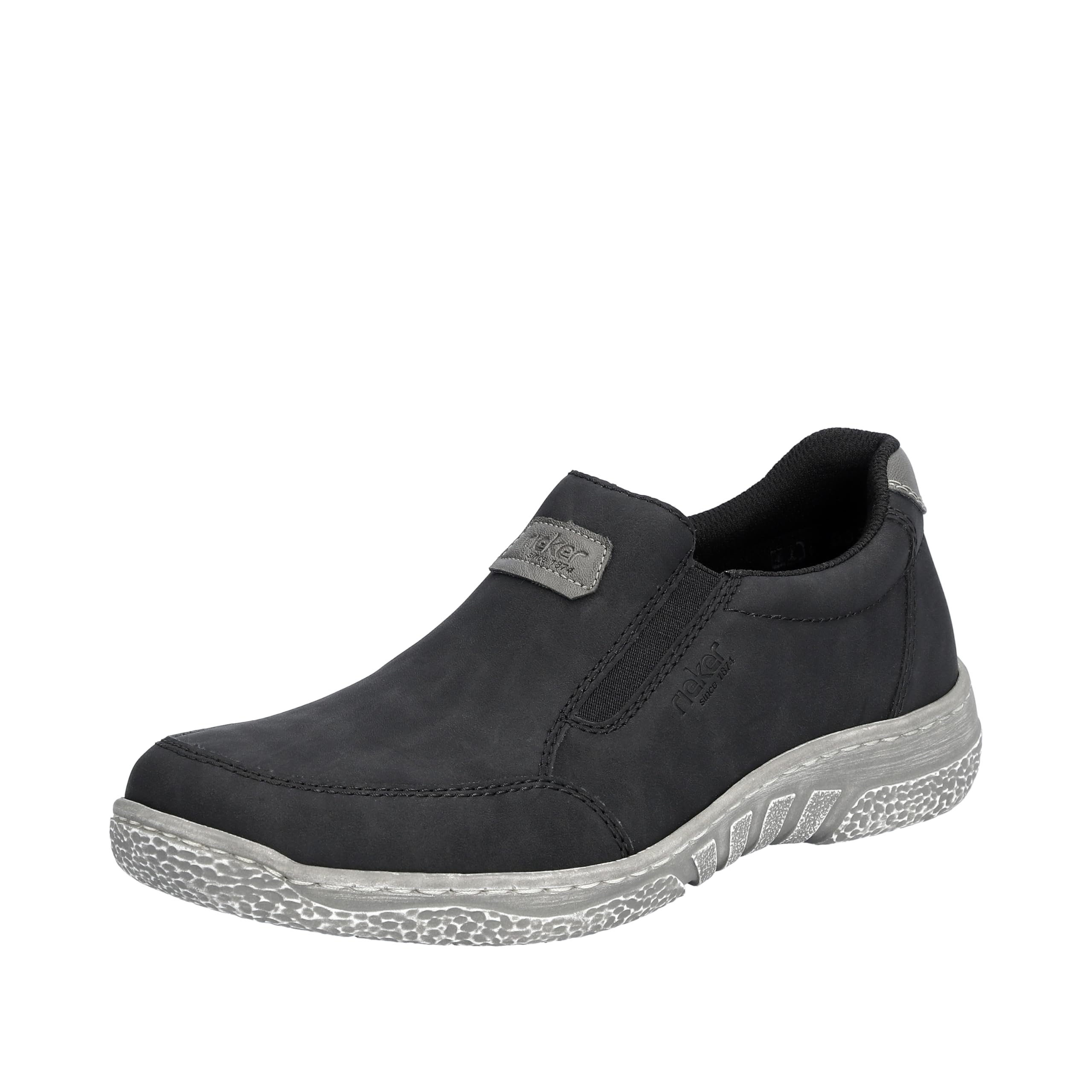 Rieker Men's 3553 Slippers, Black, 43 EU Weit