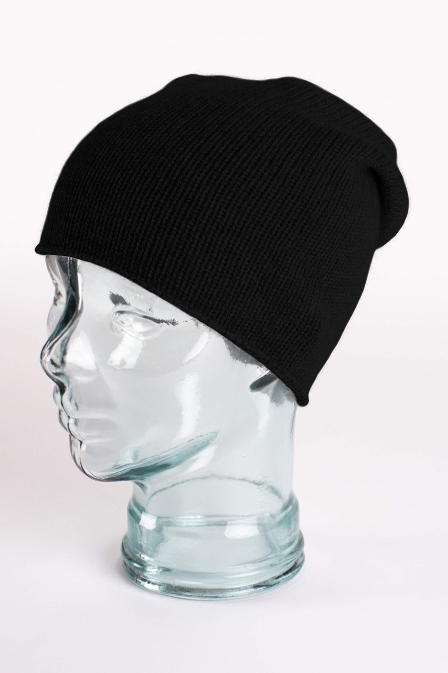Shorts of Hawick Mens 100% Cashmere Beanie Hat - Love Hand Made in Scotland by RRP £79