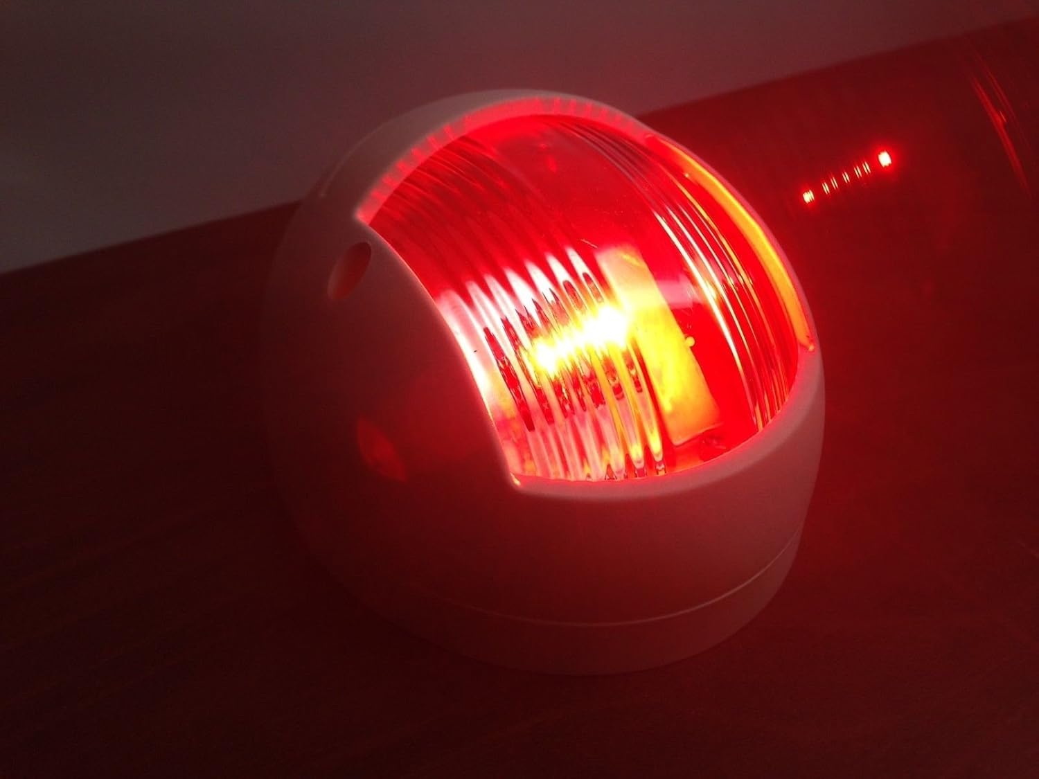 Marine Boat Green Starboard RED PORTSIDE LED Navigation Light Vertical Mount