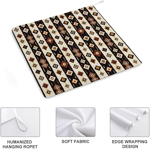 Miniatura 3 de Decorative Hand Towels for Bathroom - Retro Pattern A Print Soft Absorbent Small Bath Hand Towels for Kitchen, Farmhouse, Spa, Hotel, Guest Tea and