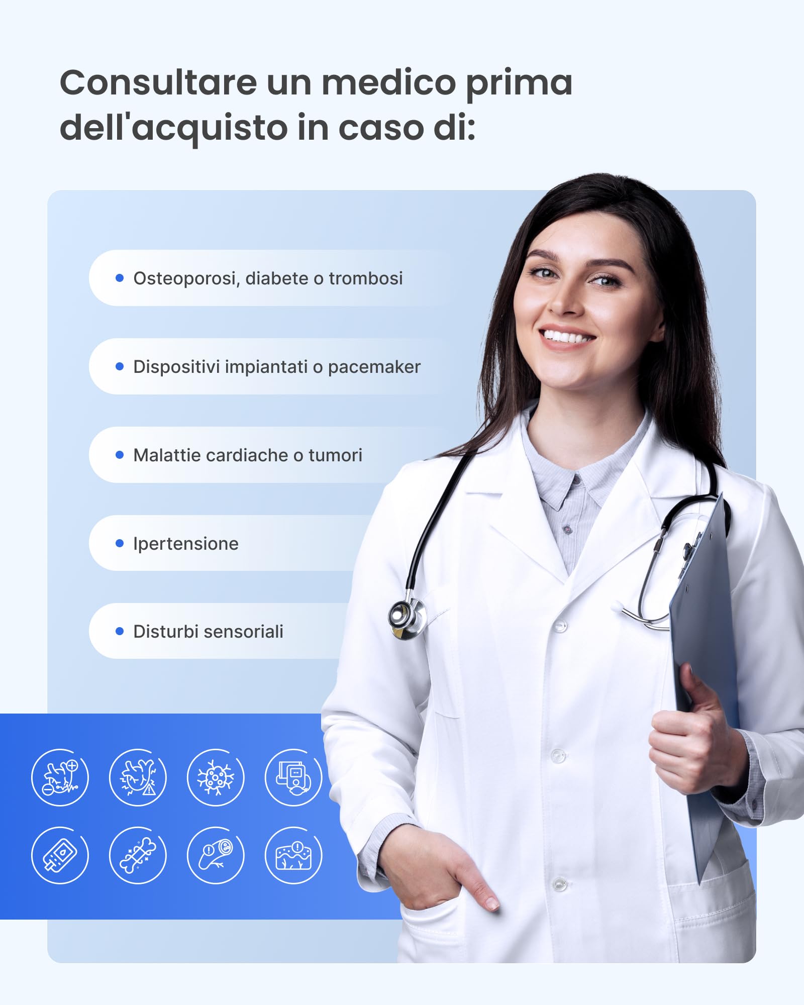 RENPHO Massaggiatore Gambe, Regalo Festa Della Mamma, Senza Fili con Sensore di Pressione Intelligente, Pressoterapia per Rilassamento Muscolare, Massaggio ai Piedi, Polpacci e Cosce, 1 pezzo