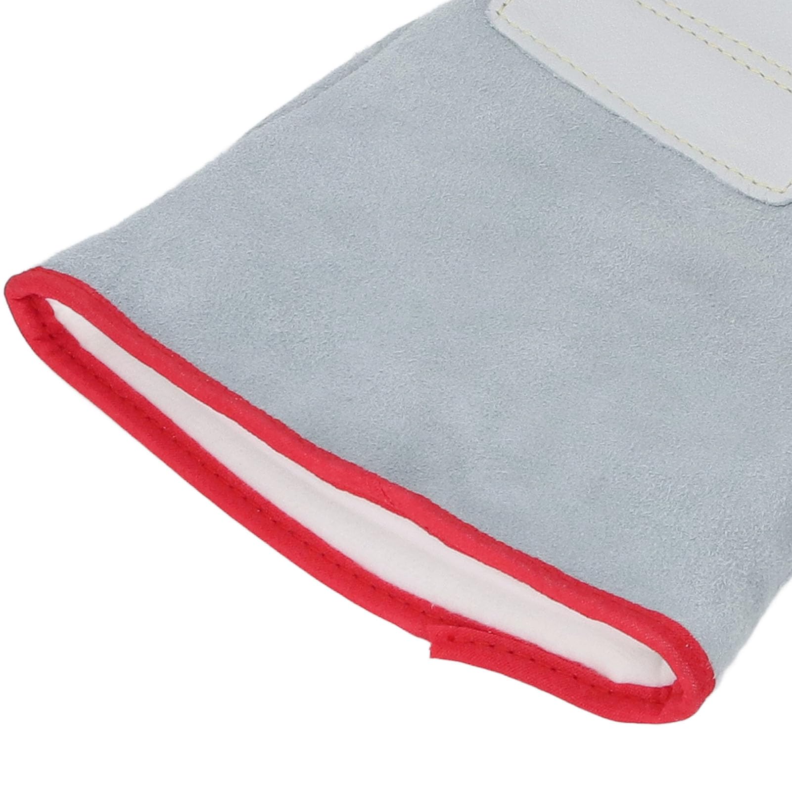 Tnfeeon 1 Paire de Cryogéniques en Cuir épais de 12,2" à Mi-bras, de Protection Antigel, Protection contre le Froid Extrême pour L'azote Liquide, la Glace Sèche, le Stockage au Froid