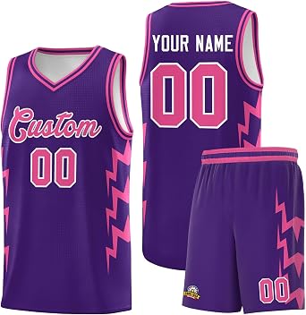 Custom Basketball Jersey Personalized Team Jersey Sports Tops Shorts Print Team Name Number for Men Kids Youth