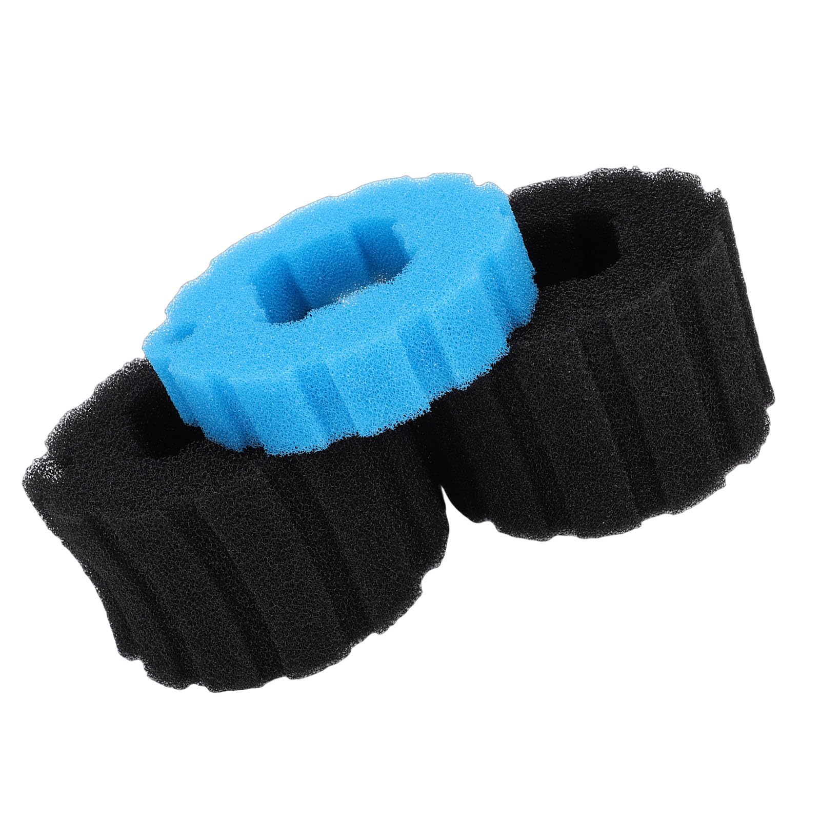 Qcwwy Ensemble de Mousse Filtrante de Remplacement, Tampons éponge Lavables pour OASE Biopress, Filtration Efficace sous Vide pour Aquariums et étangs, Décoration de Jardin