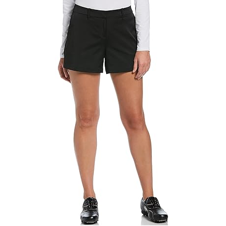 PGA TOUR Women's 4 1/2 Woven Golf Short: Elevate Your Game with Comfort and Style
