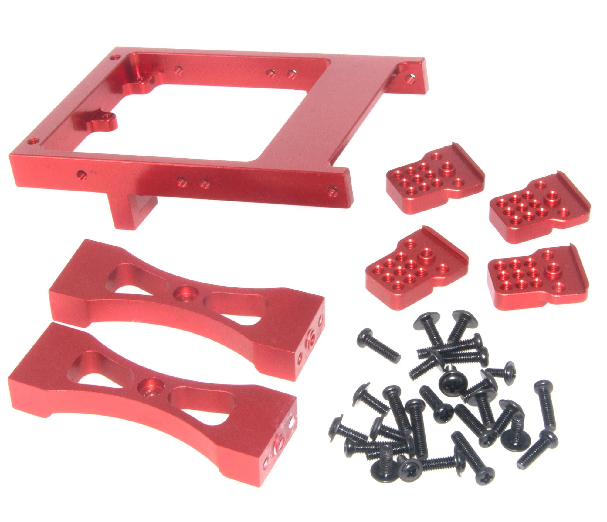 Powerhobby 6061 Aluminum Two Position Servo Mount: Arrma Granite/Mojave GROM