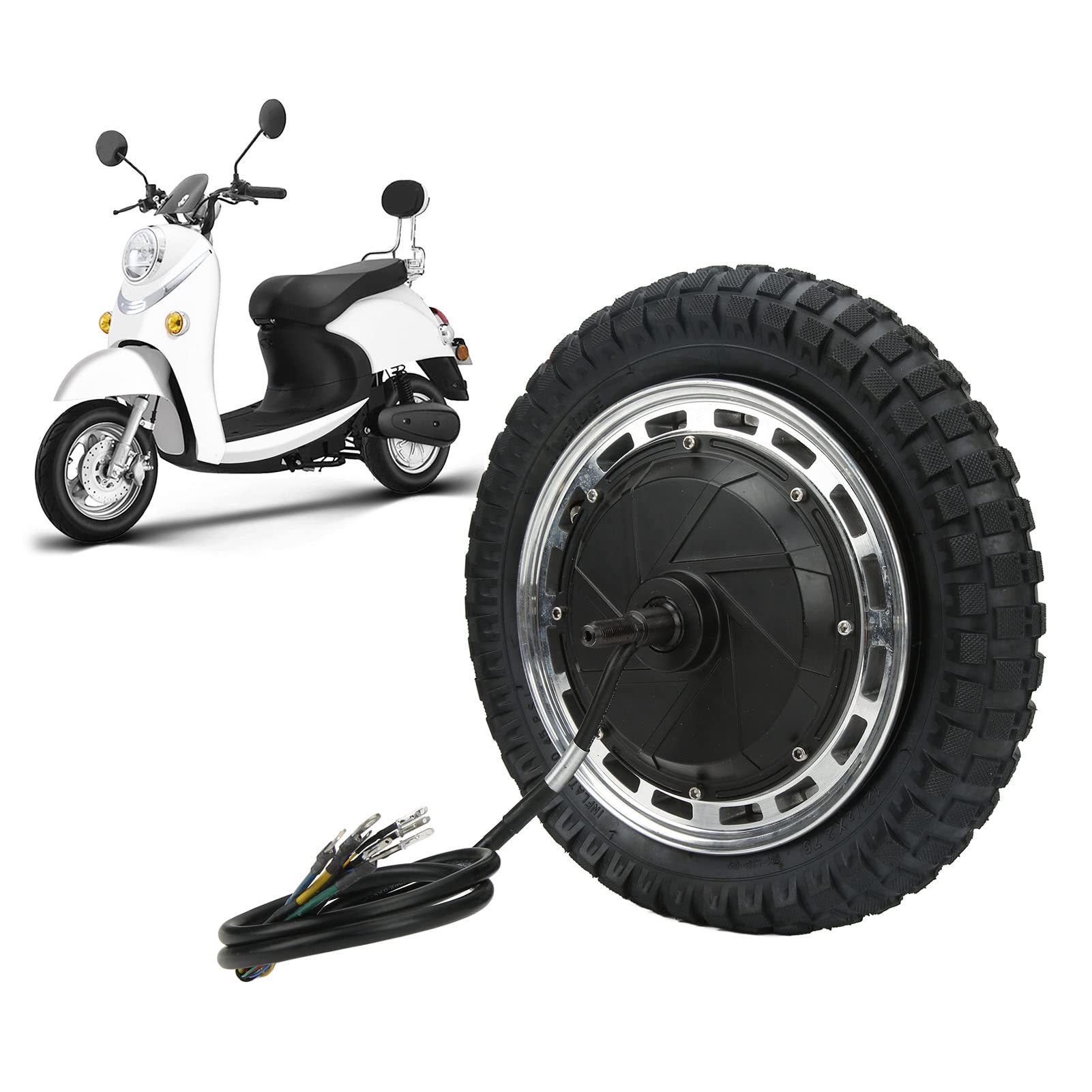 ホイールインモーター Amazon | 12インチ ホイールハブモーター 48V-96V 800W-6500W