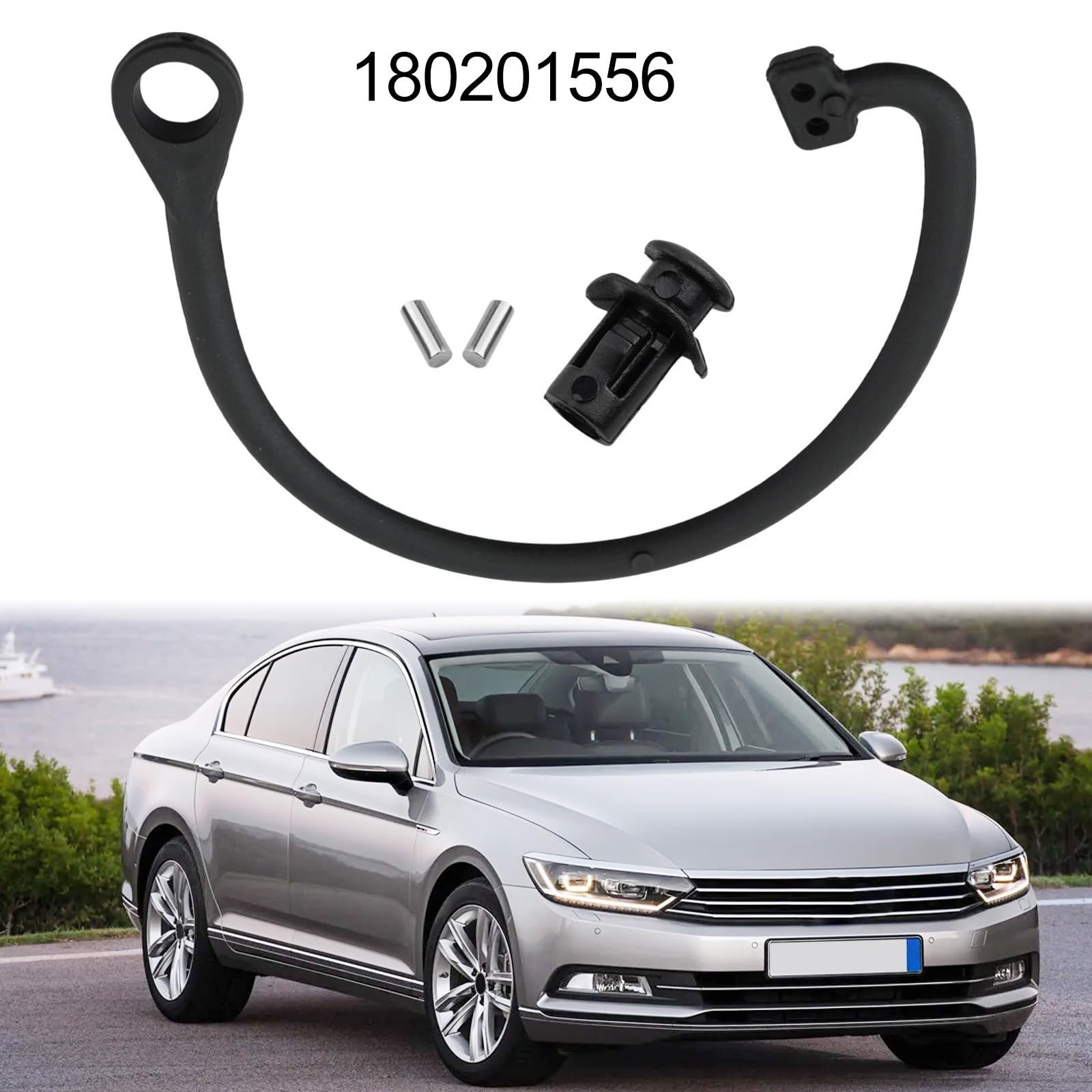 Cinghia di fissaggio per tappo del serbatoio del carburante, compatibile con modelli MK4, MK6 e A5, A8, Q5, C6, anno 1998-2018