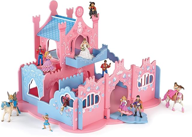 PAPO ENCHANTED WORLD 60150 Castle in The Clouds Figurine, Multicolour