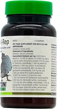 Nekton-Rep Vitamin Mineral Supplement for Reptiles and amphibians, 75gm