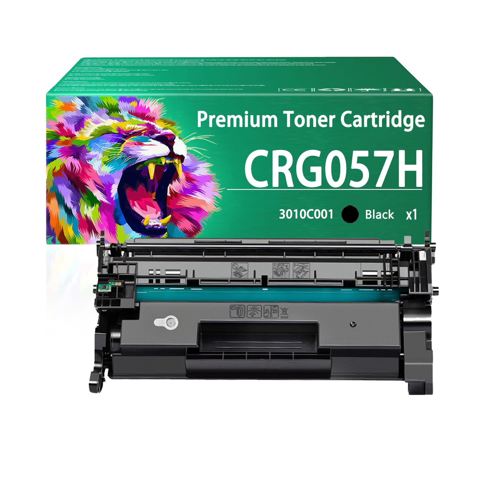 Amazon.com: ERNZAT CRG-057H Toner Cartridge Compatible for Canon