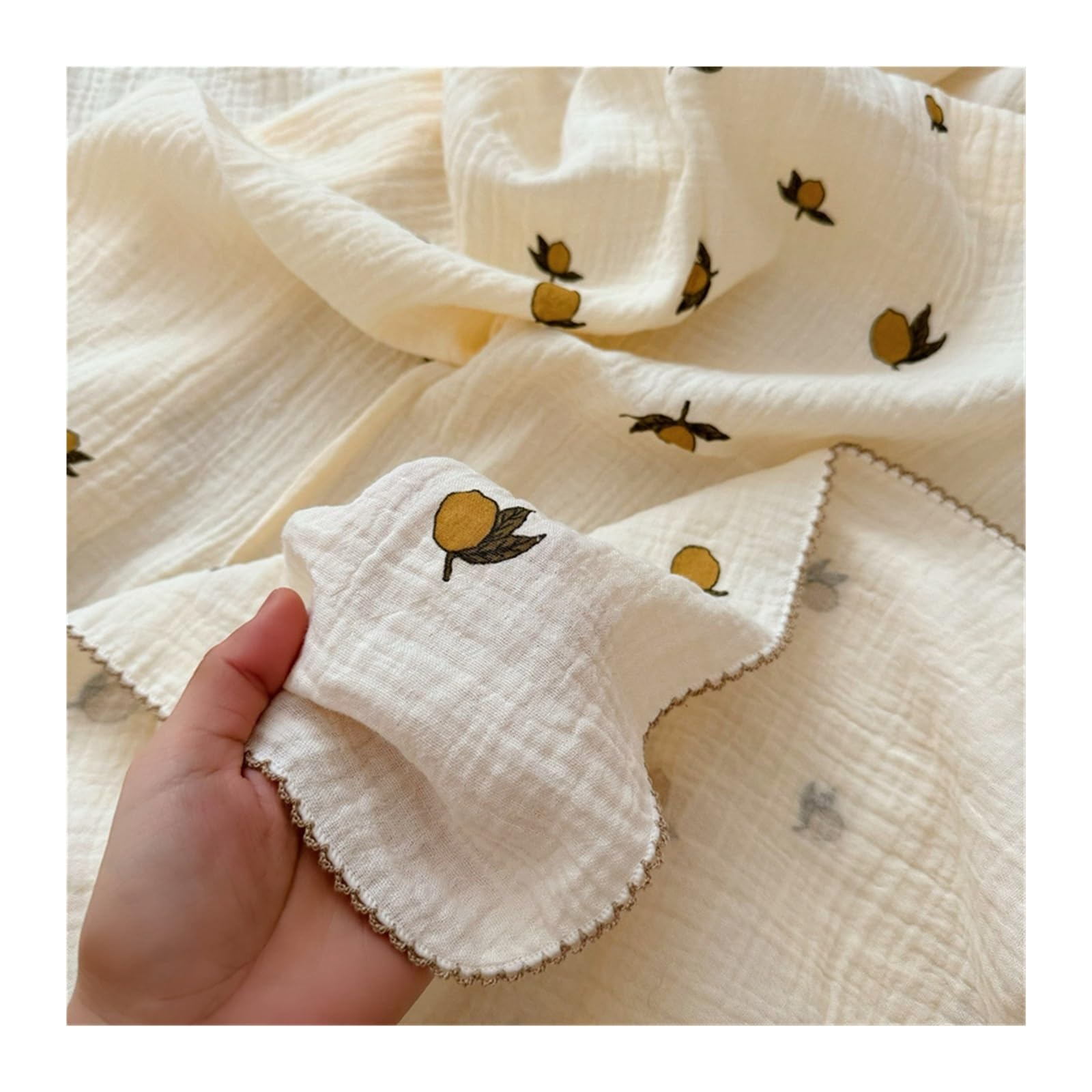 LPACXBYD Muslin Throw Blanket Cute Gauze Muslin Cotton Blanket Summer Floral Bath Towel Cozy Soft Throw Nap Cover Quilt Thin(Color8)