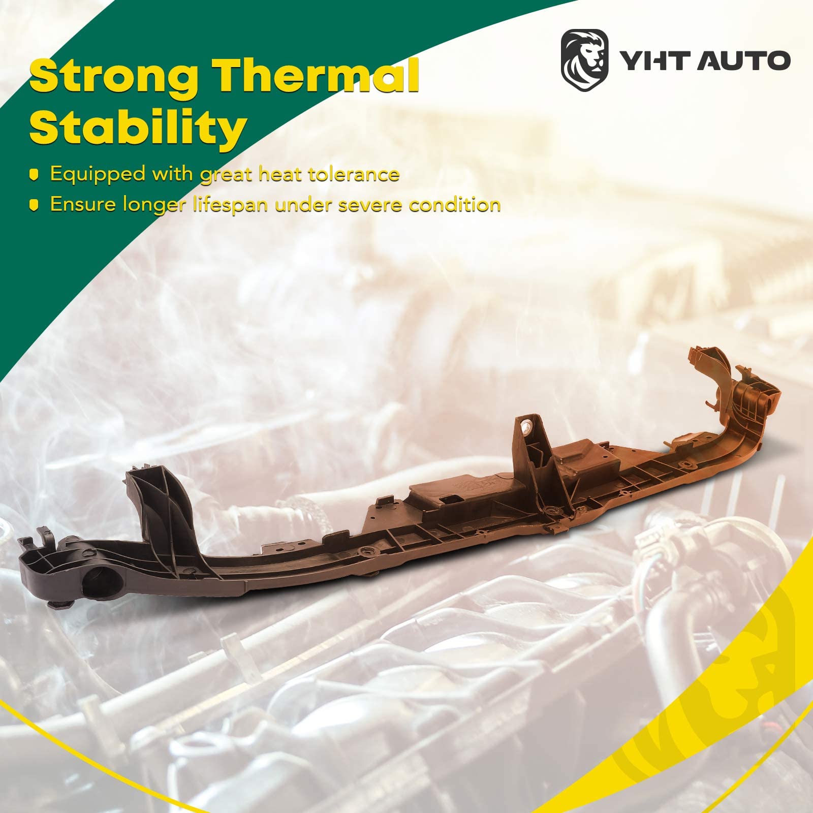 Amazon.com: YHTAUTO Front Upper Radiator Support Tie Bar 