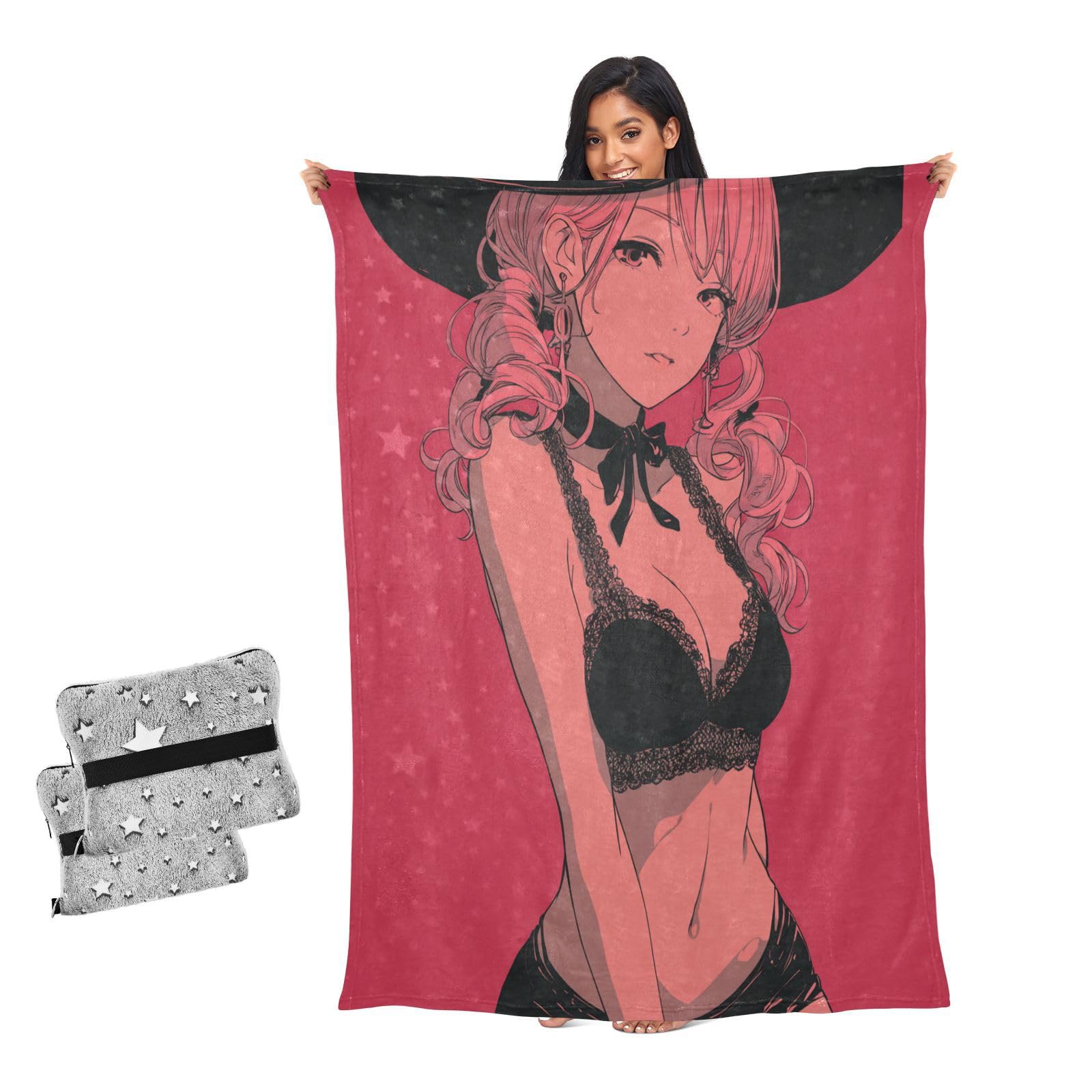 Jeté de lit sexy salon couverture bureau plaid chaud et doux