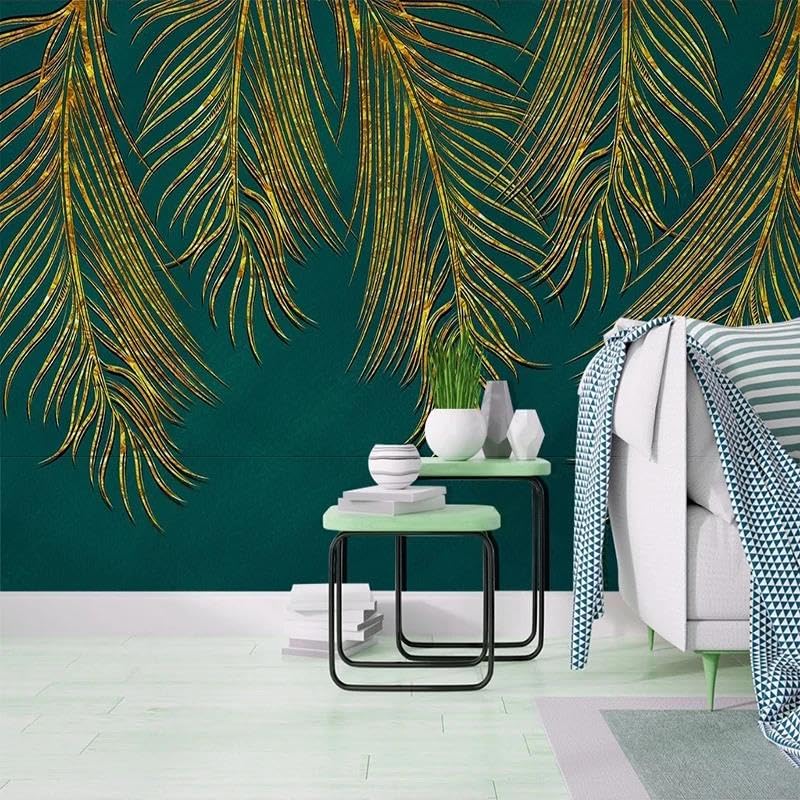 Papier peint mural 3D ILIYA insuffle la nature dans votre salon et chambre cocooning