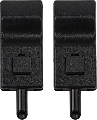 Miniatura 4 de RLB-HILON Perillas de bloqueo interior de puerta delantera o trasera compatibles con Chevrolet GMC GM Silverado Sierra 2007-2013 (modelo clásico 07