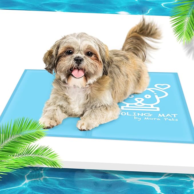 Mora Pets Cooling Mat for Dogs NonToxic Gel Dog Cooling Mat Cat