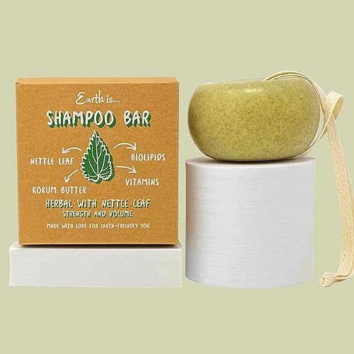 Miniatura 3 de EARTH IS... Barra de champú - Todo tipo de cabello - Champú natural suave - Ecológico - Sin plástico - PH equilibrado - Vegano - Sin sulfato -