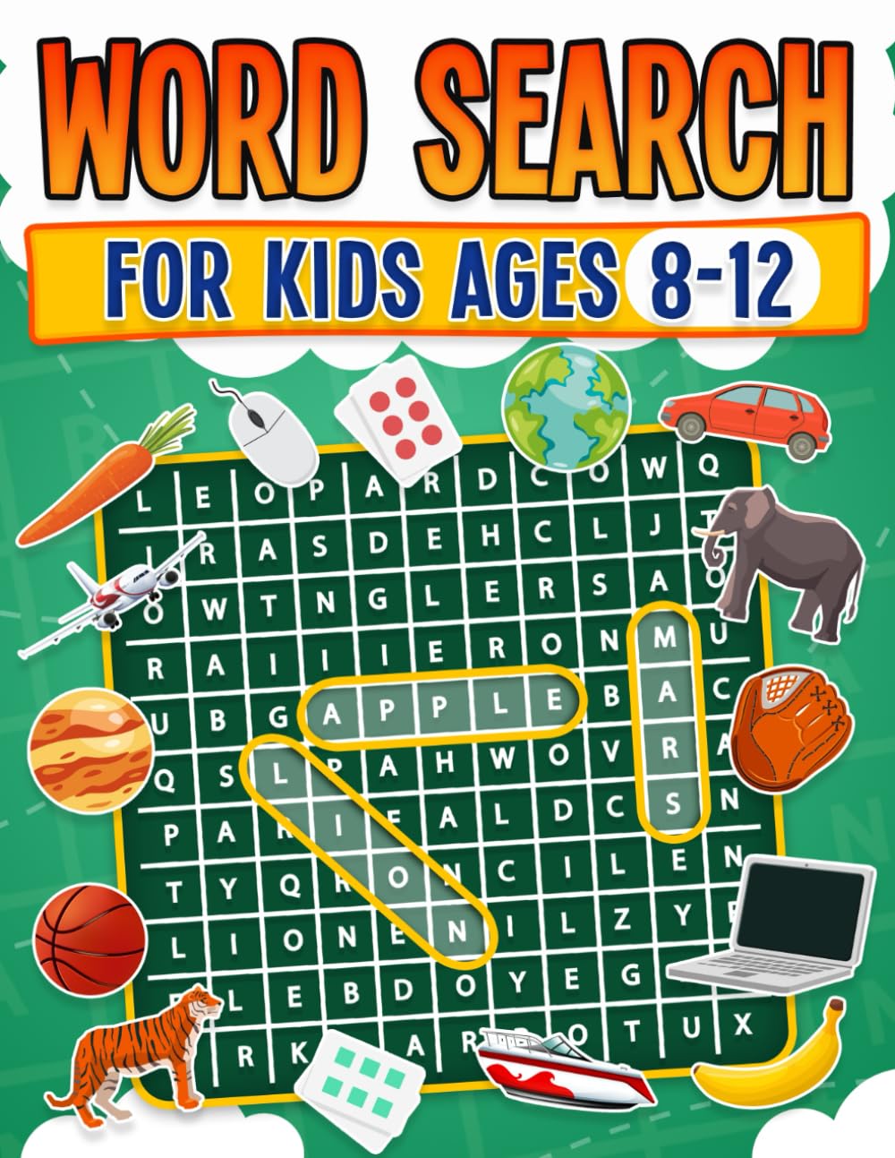 Word Search for Kids Ages 8-12 | 100 Fun Word Search Puzzles | Kids Activity Book | Large Print | Paperback: Search and Find to Improve Vocabulary and ... | Word Search for Kids Ages 8-12 Years Old