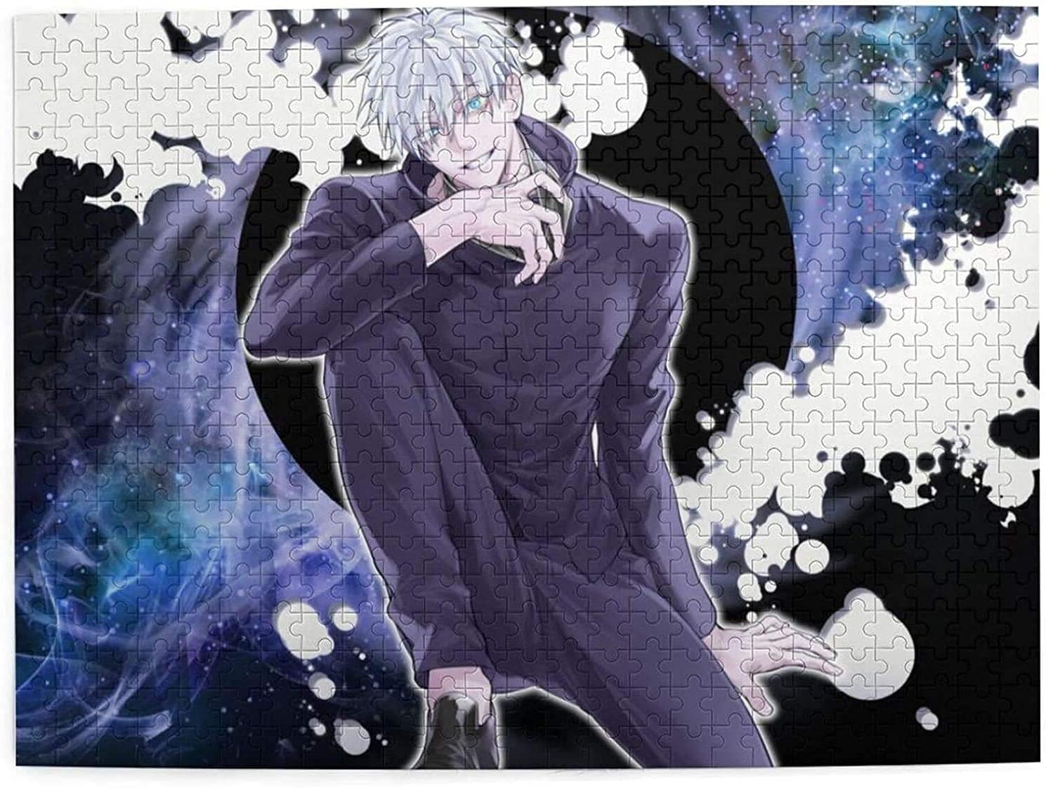 五条悟 木製 パズル 1000ピース 呪術廻戦 ジグソーパズル アニメ パズル 子供 大人 初心者向け 五条悟 木製 パズル 1000ピース 呪術廻戦 ジグソーパズル アニメ パズル 子供 大人 初心者向け