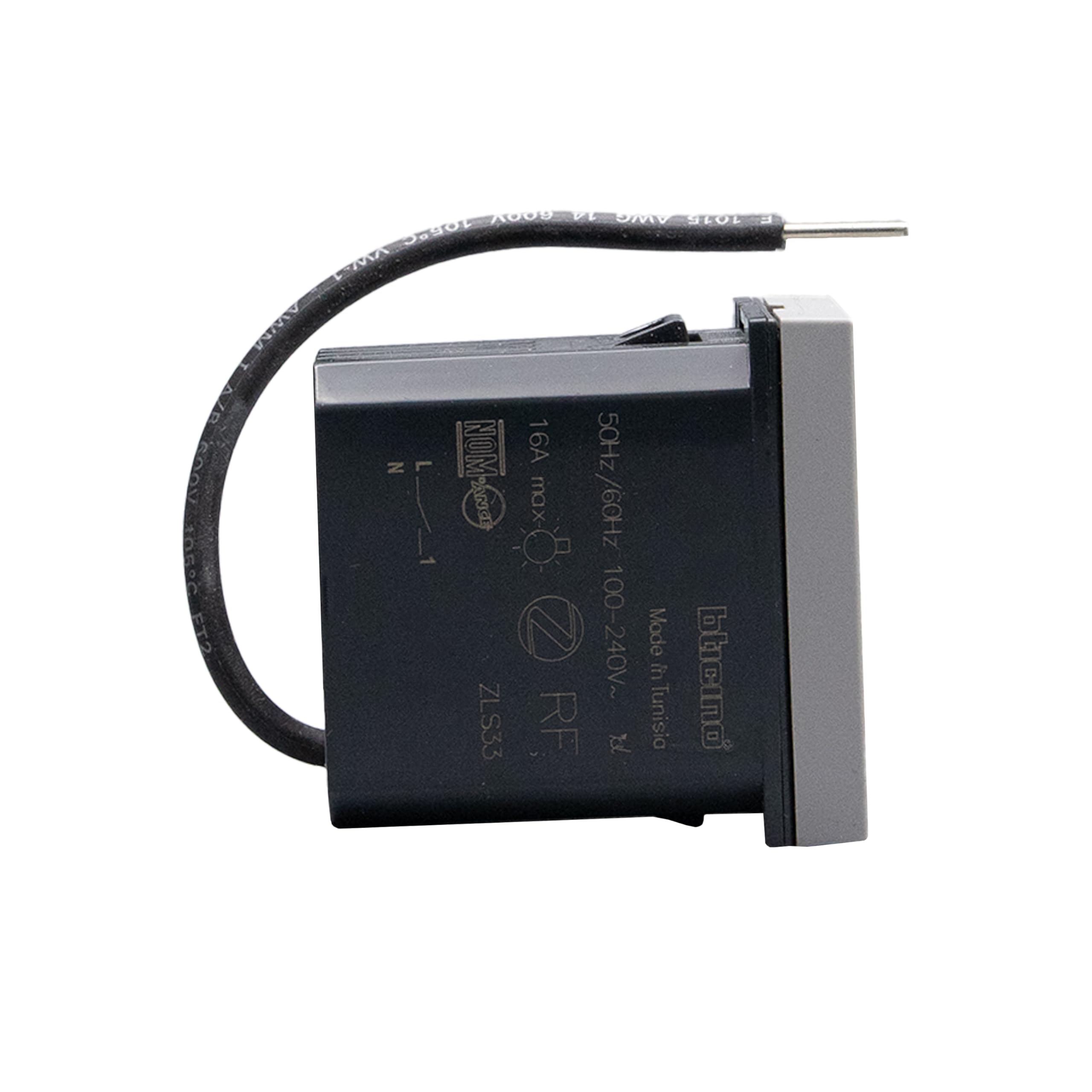 BTICINO Presa Smart WiFi MatixGO JG4531C, Gestione Consumi, Timer, Controllo Intelligente da Remoto con App Home+Control, Alexa, Google Home, Apple Home, Modulo Presa Elettrica Connessa, Smart Home