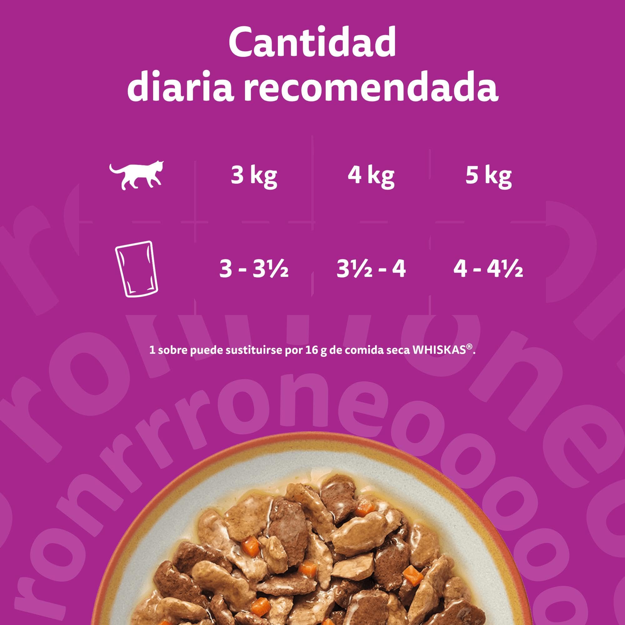WHISKAS Tasty Mix Comida húmeda en Salsa Gatos Adultos Col. Country - 13 x 4 bolsitas x 85g