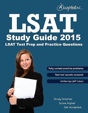LSAT Study Guide 2015: LSAT Test Prep and Practice Questions