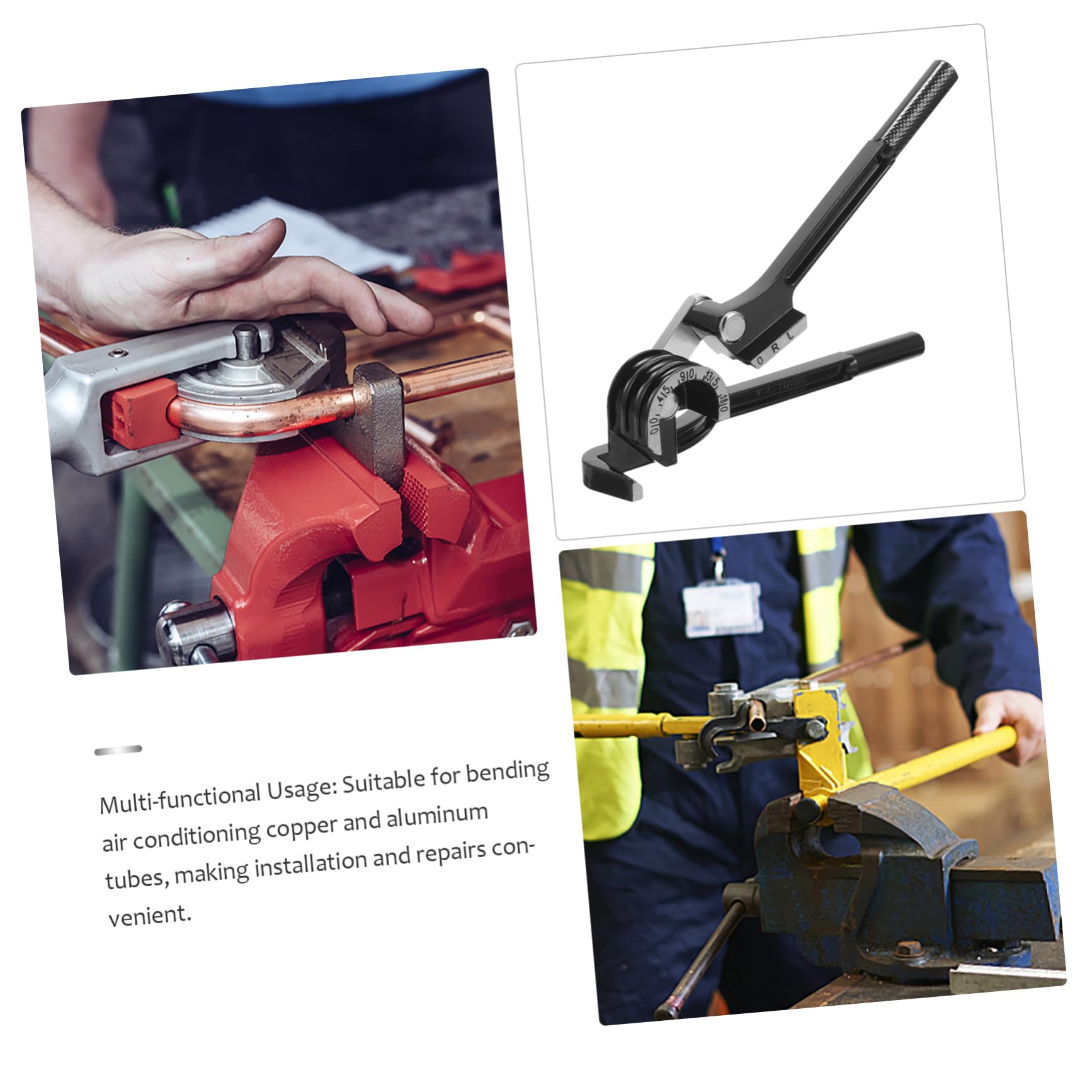 SEWACC Electric Wire Bending Tool Steel Bender Versatile Tube Bending Machine Mm-mm Tube Capacity