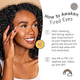 grace & stella Retinol & Caffeine Under Eye Serum Anti Aging - Travel Essentials - Hydrating Cream with Niacinamide, Peptides - Reduce Wrinkles, Crow\'s Feet, Puffiness - Vegan Skincare (0.5 floz/15ml)