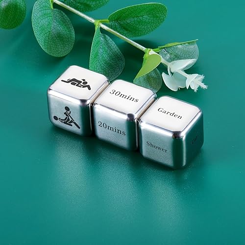 Miniatura 4 de 3 piezas de dados de amor para adultos, regalos de pareja para él, juegos de pareja para citas, noche, día de San Valentín, regalos para él, ella,