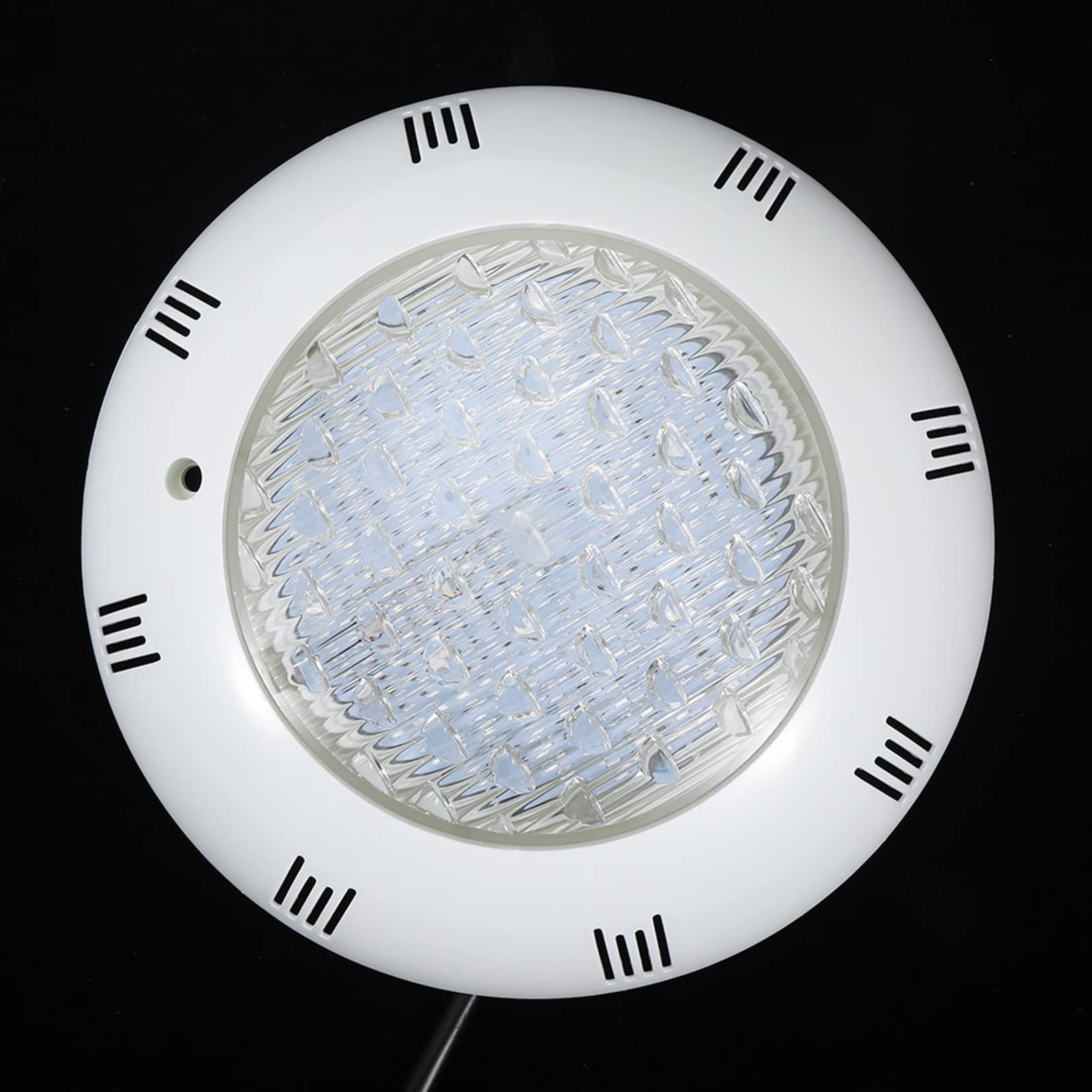 CHICIRIS RGB wasserdichte LED-Unterwasserleuchte IP68 Schwimmbadbeleuchtung 15W AC12V für Sichere Umgebung und Einfache Installation, für Standard-Schwimmbäder (RGB15W)