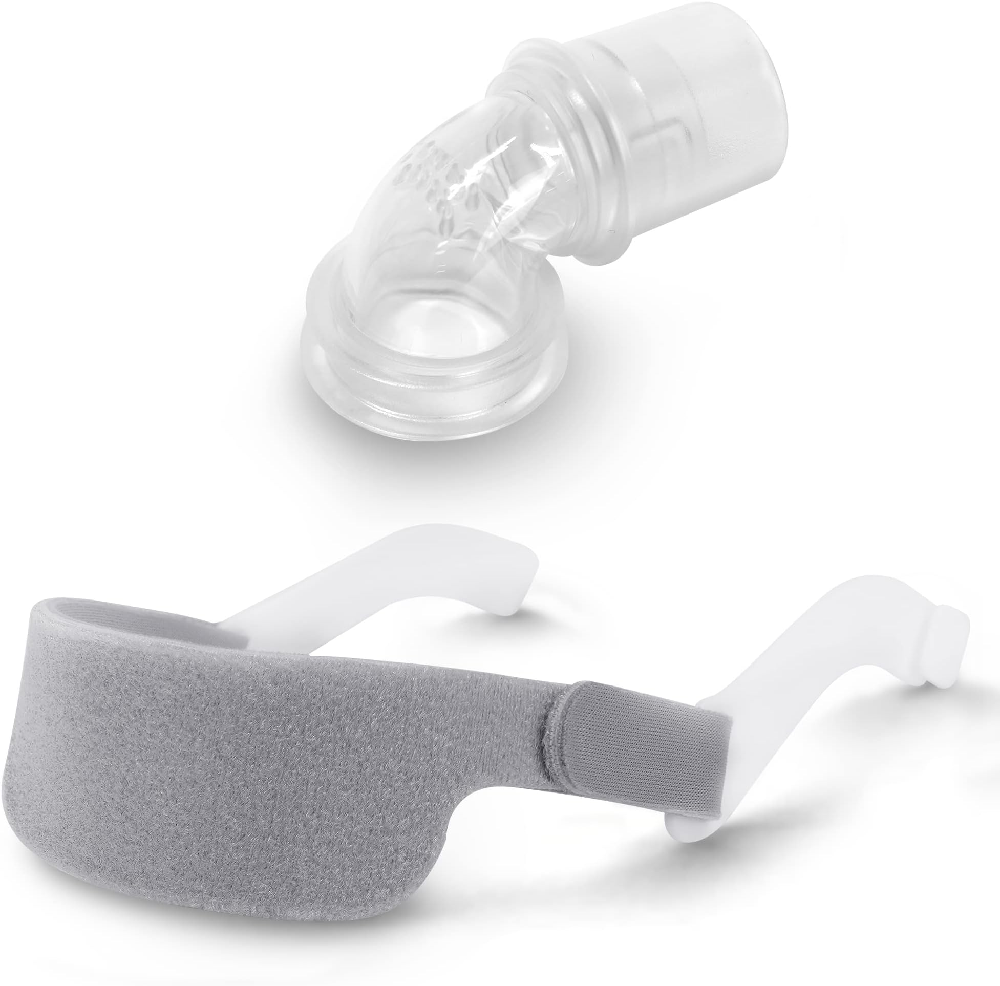 Replacement Headgear with Arms & Elbow for DreamWear - Snug Fit & No Leaks, Non-Slip Strap with Arms & Rotatable Elbow/Swivel for DW
