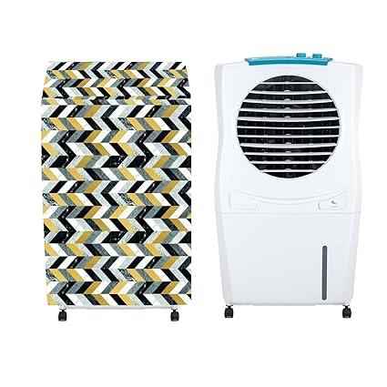 HomeStore-YEP Air Cooler Cover for Symphony Ice Cube 27 Litre Personal Cooler Water Resistant Size(LXBXH) cm: 49x34x84 Multicolor
