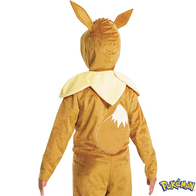 Foto 5 de 5 de Pokemon, Disfraz de Eevee con capucha incluída de Disguise para Niños