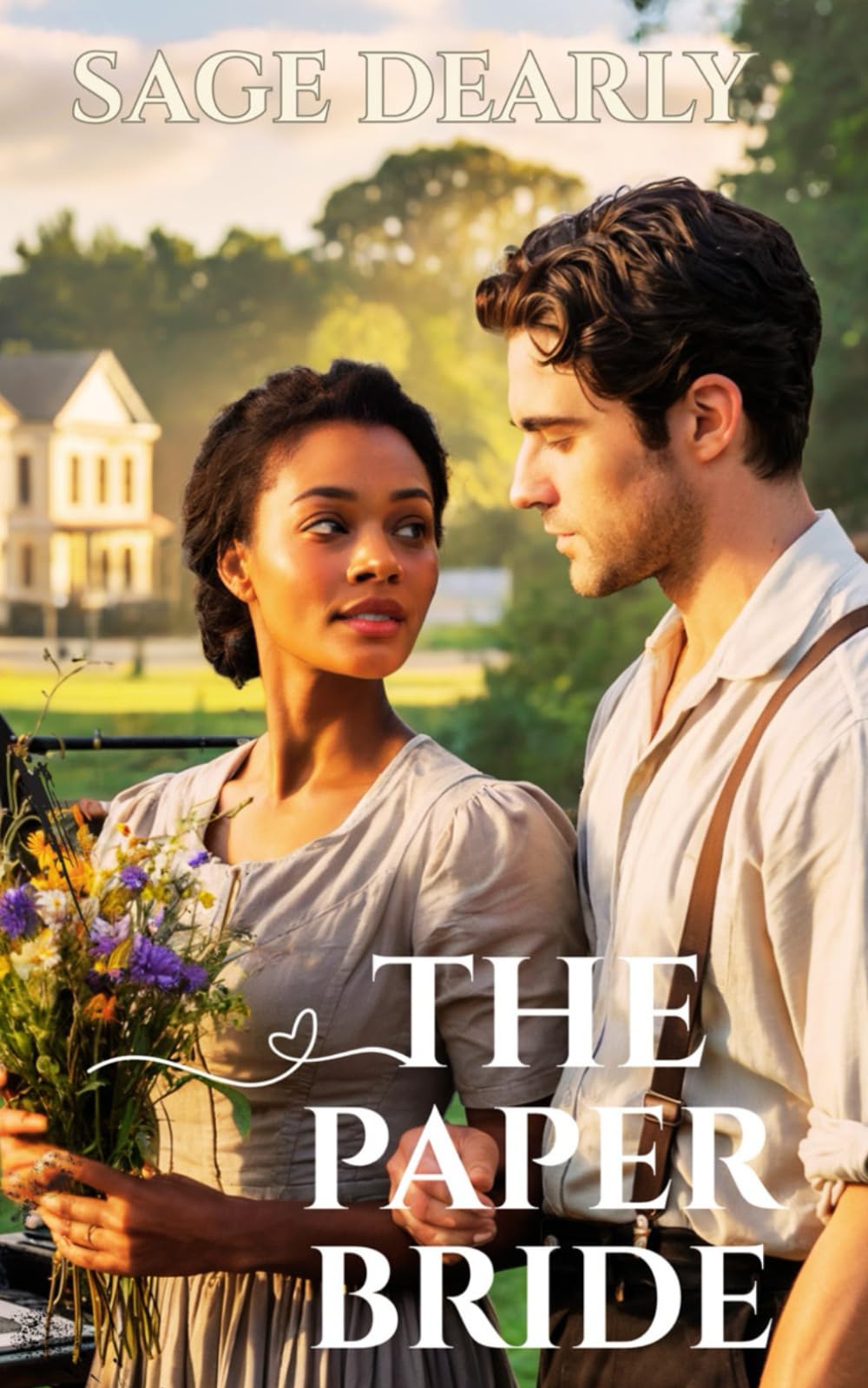 The Paper Bride: A Closed-door, Slow-Burn BWWM Historical Romance