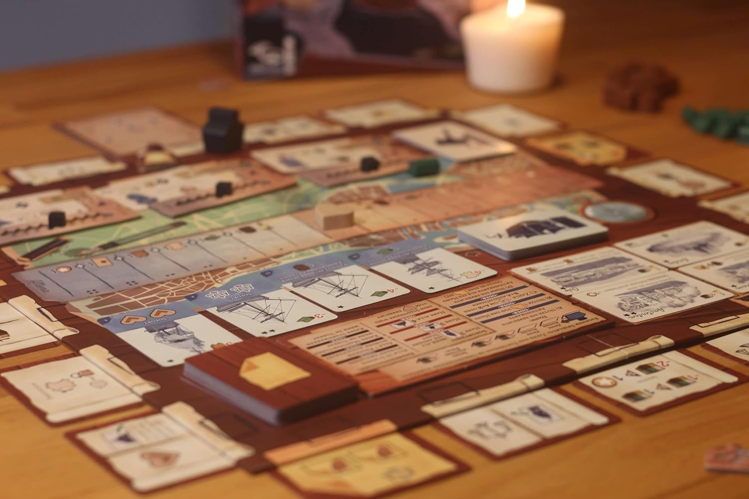 Rival Cities Board Game