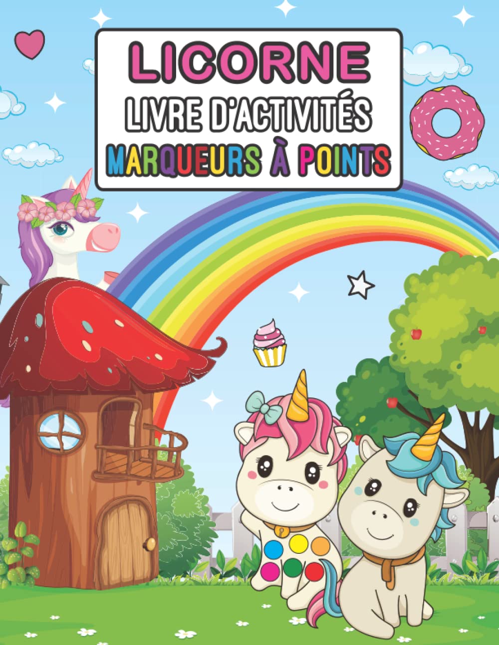 Eddy Toys Jeux Construction Licorne 228 Pièces - Bricolage Enfant Puzzle 3D Montessori
