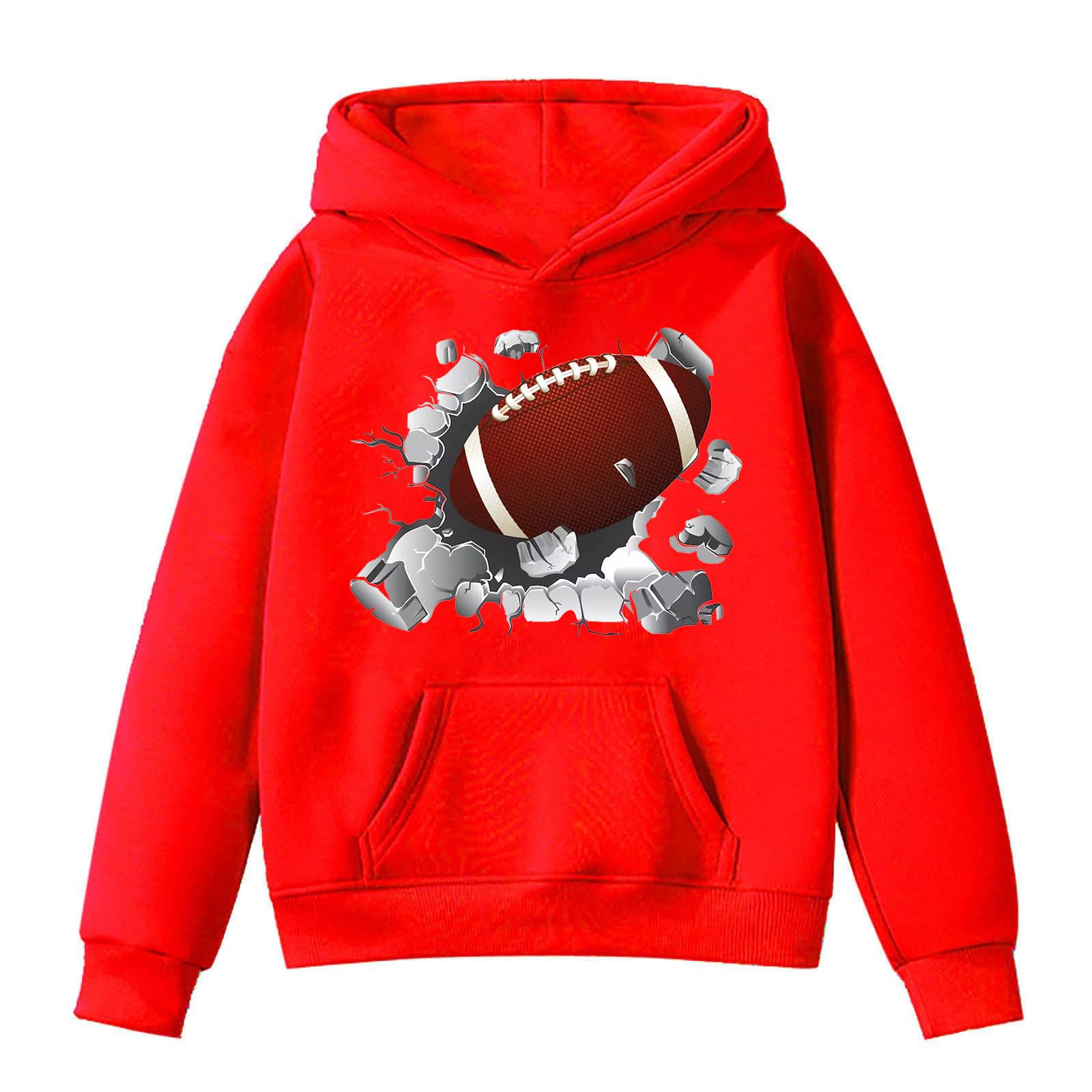 Sudadera de rugby para niños que buscan abrigo cómodo en días de juego 7