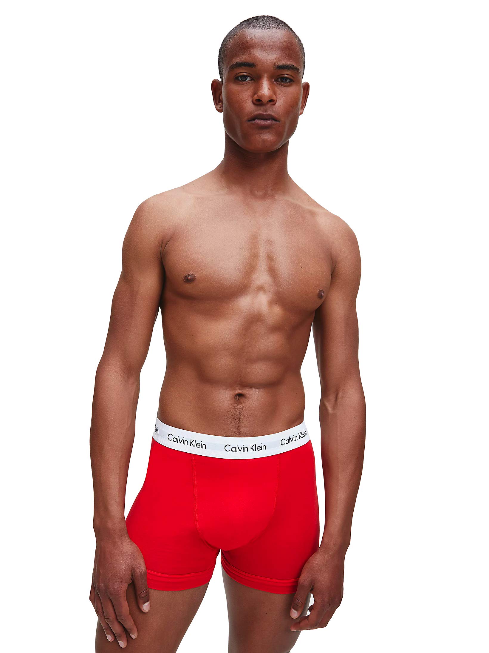 Calvin Klein Pantaloncini Boxer Confezione da 3 Uomo Low Rise Trunks Cotone Elasticizzato