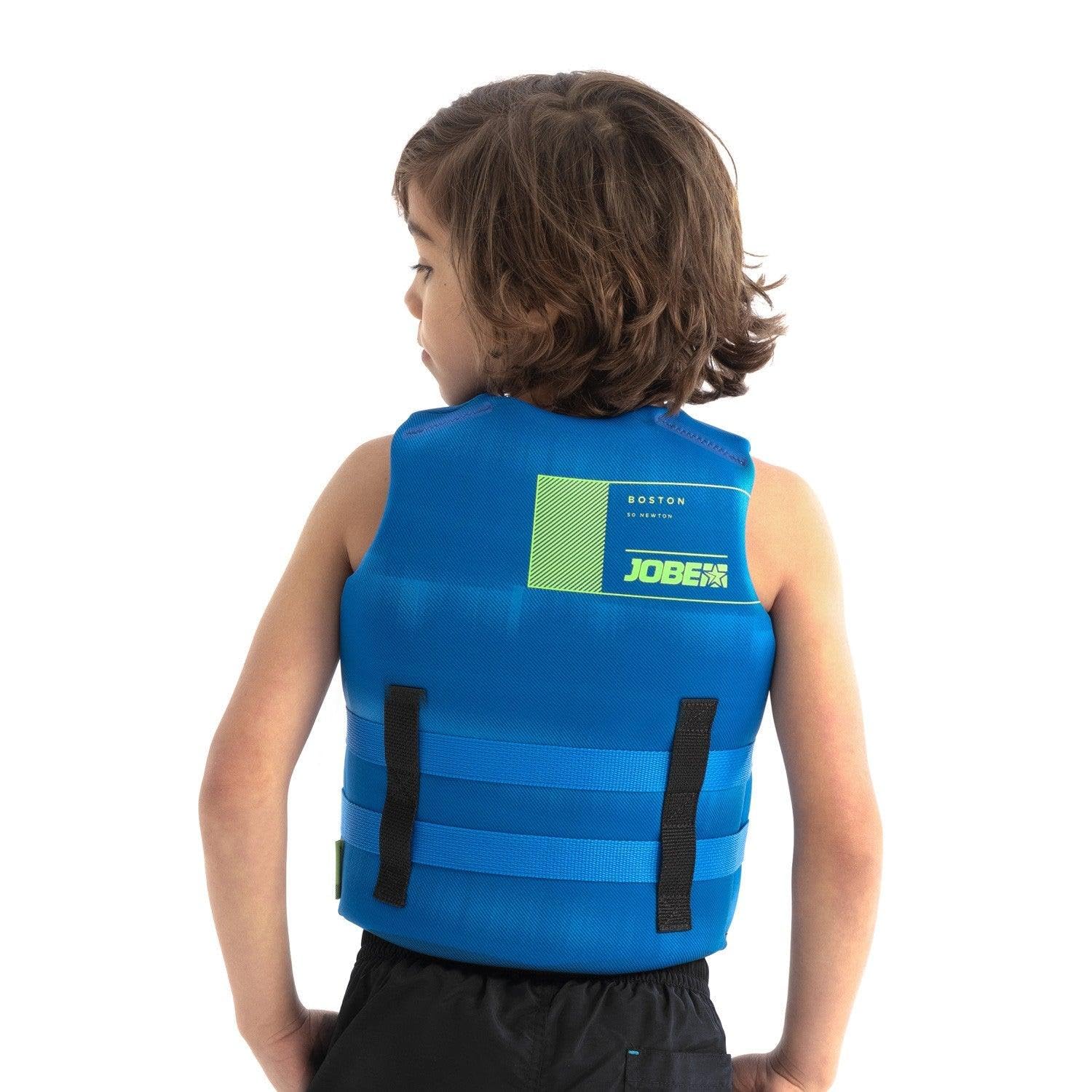 Jobe Neopren Vest Kids Neo Vest dziecięca kamizelka ratunkowa neoprenowa kamizelka niebieska