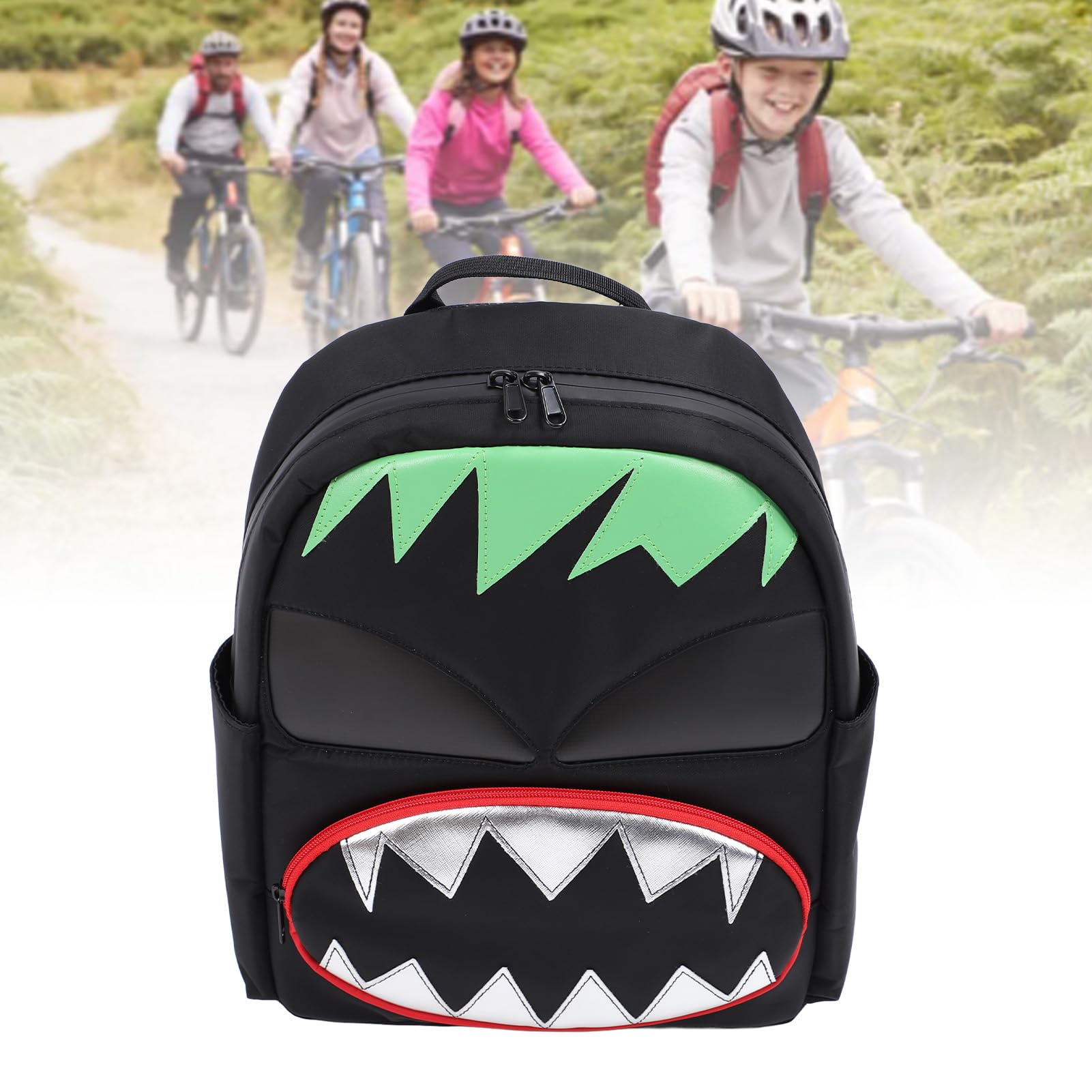 ZJchao Zaino LED Zaino per Laptop Viaggio per Moto Programmabile Resistente All'acqua di Grande capacità