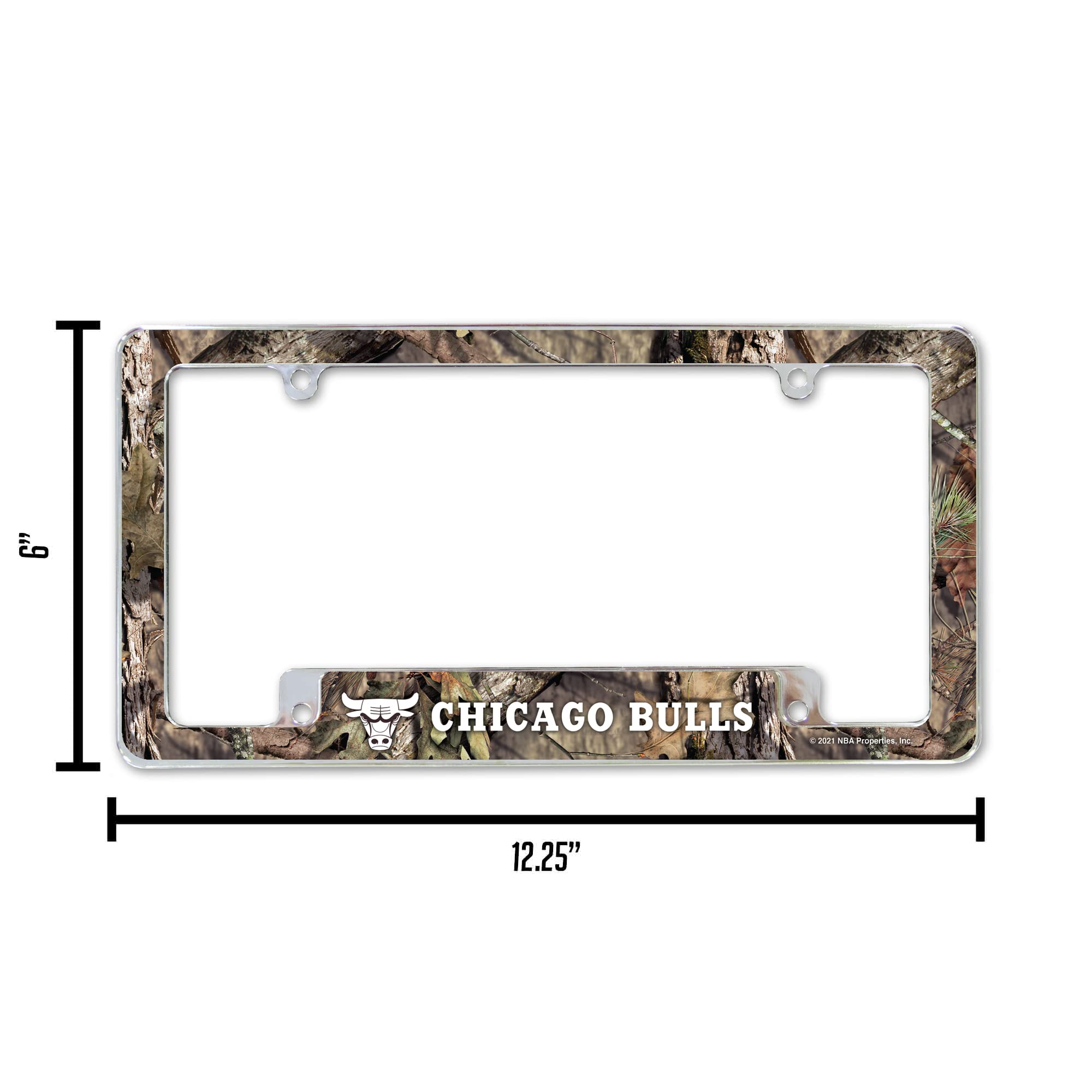 Rico AFC72030BMO Bulls/Mossy Oak Camo Break-Up Country All Over Chrome Frame (Bottom Oriented)